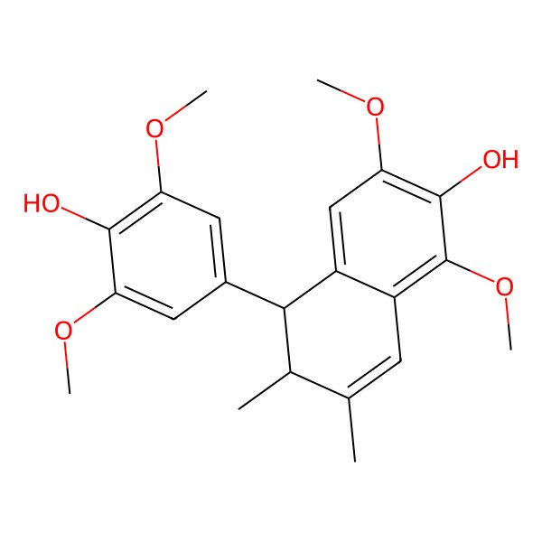 2D Structure of Sacidumlignan B