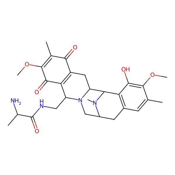 2D Structure of Safracin A