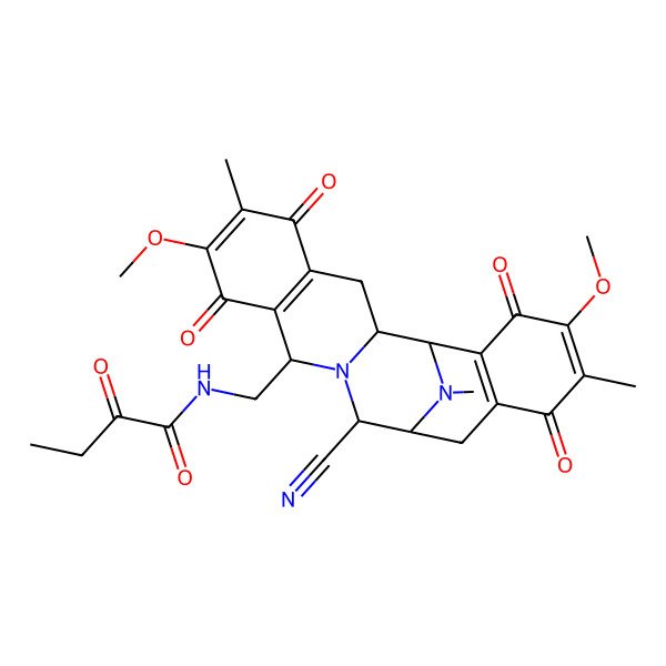 2D Structure of Saframycin Ad-1