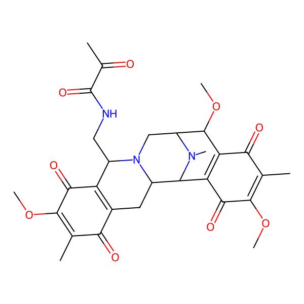 2D Structure of Saframycin C