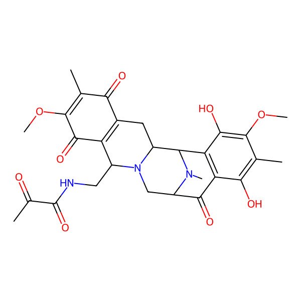 2D Structure of Saframycin D
