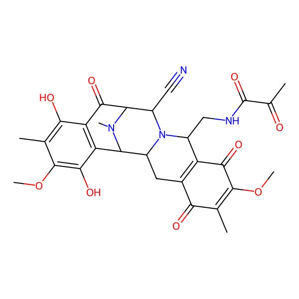 2D Structure of Saframycin F