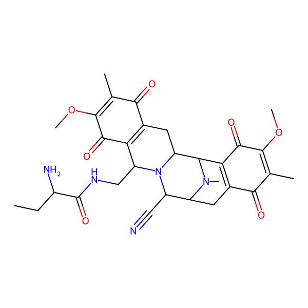 2D Structure of Saframycin Yd-1