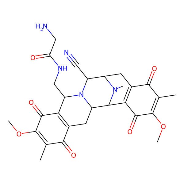2D Structure of Saframycin Yd-2