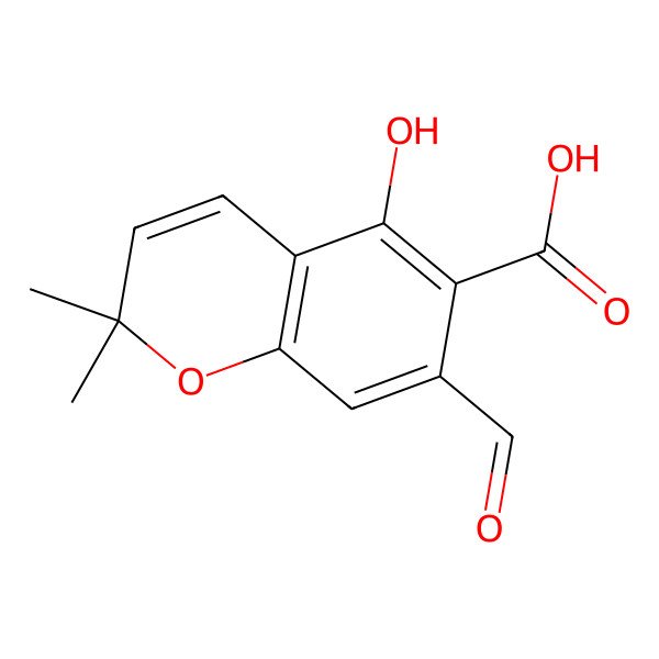 2D Structure of Salfredin B aldehyde