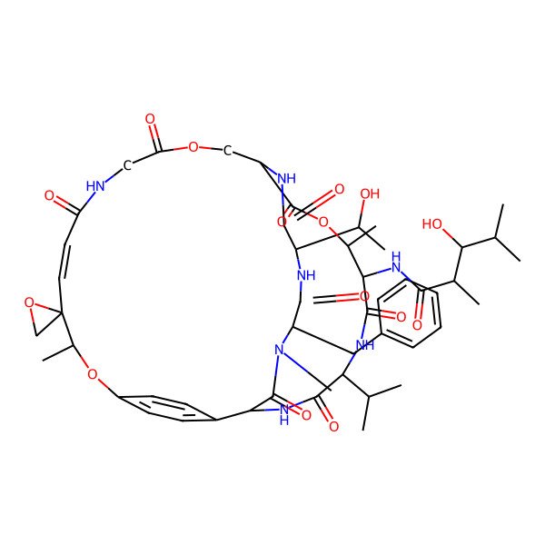 2D Structure of Salinamide D