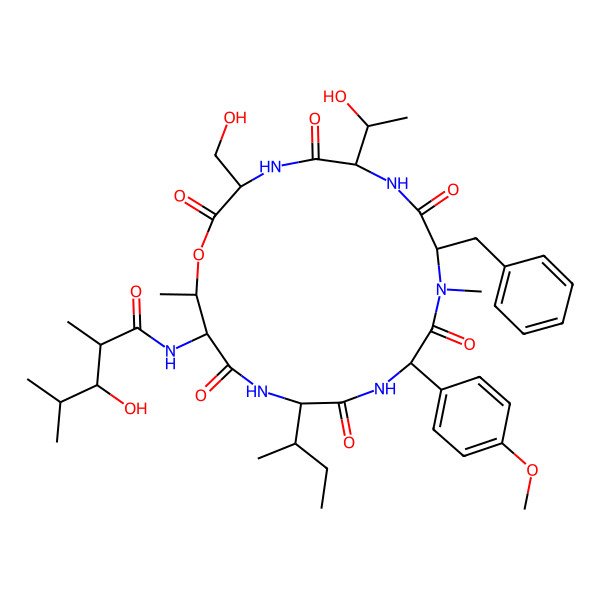2D Structure of Salinamide E