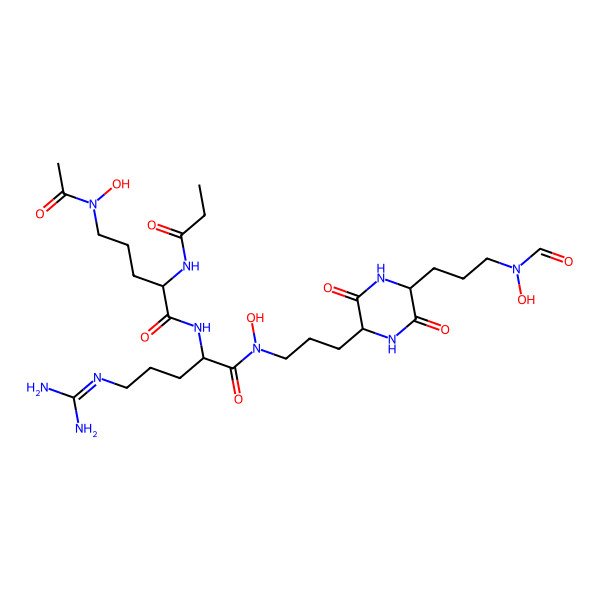 2D Structure of Salinichelin C