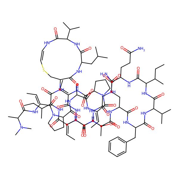 2D Structure of Salinipeptin A