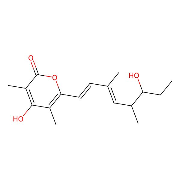 2D Structure of Salinipyrone A