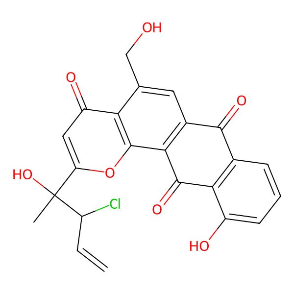 2D Structure of Saliniquinone C