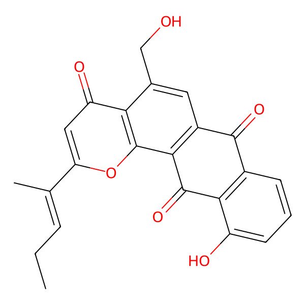 2D Structure of Saliniquinone D