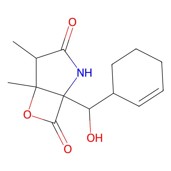 2D Structure of salinosporamide D