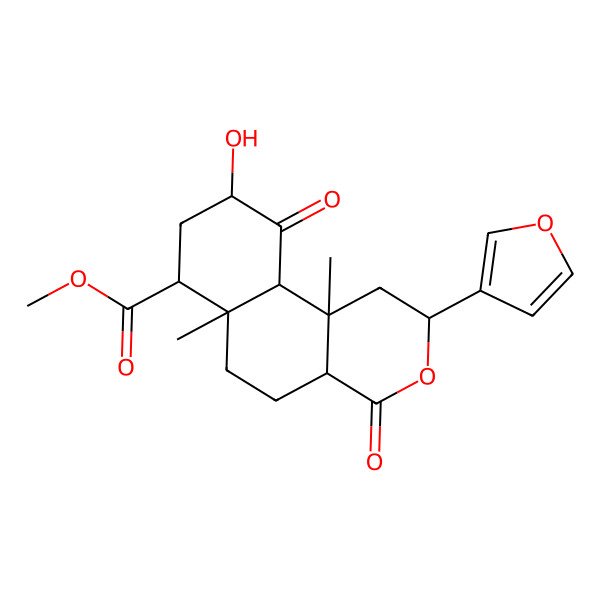 2D Structure of Salvinorin B