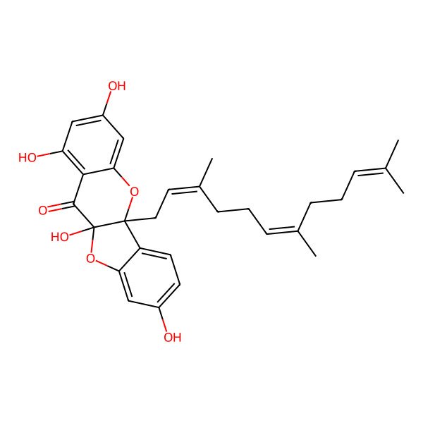 2D Structure of Sanggenol H