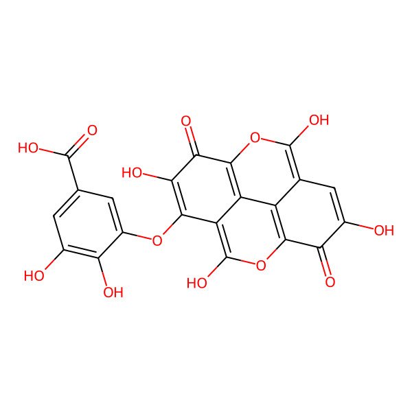 2D Structure of Sanguisorbic acid dilactone