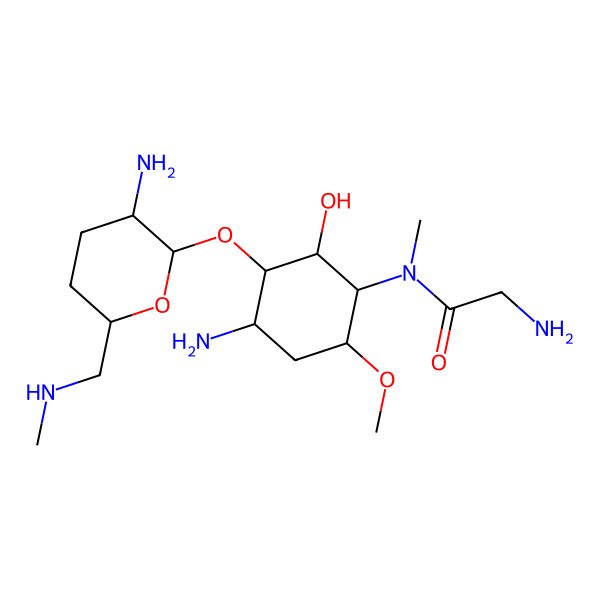 2D Structure of Istamycin A