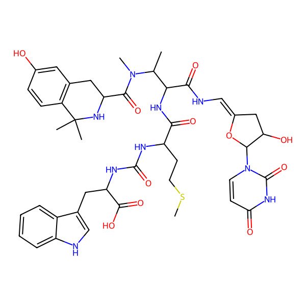 2D Structure of Sansanmycin F
