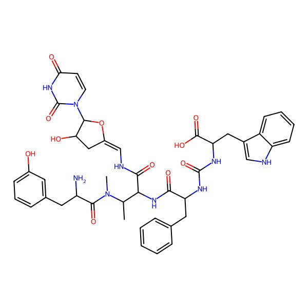 2D Structure of Sansanmycin I