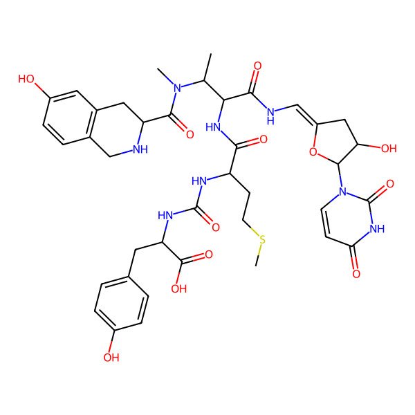 2D Structure of Sansanmycin J