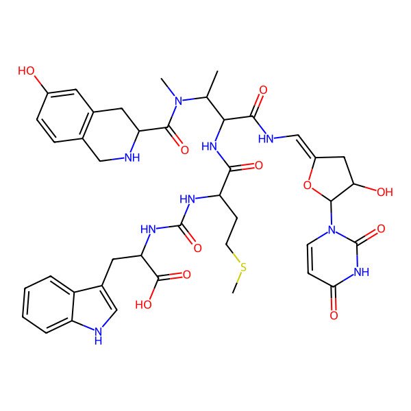 2D Structure of Sansanmycin N