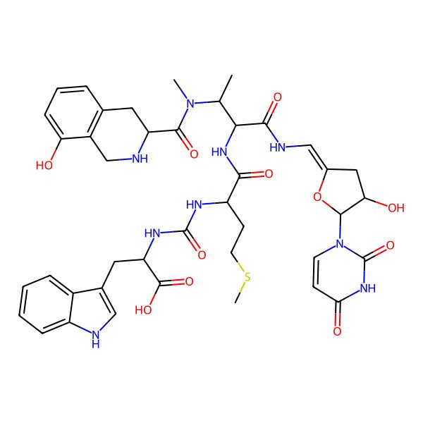 2D Structure of Sansanmycin O