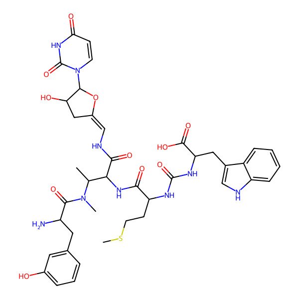 2D Structure of Sansanmycin