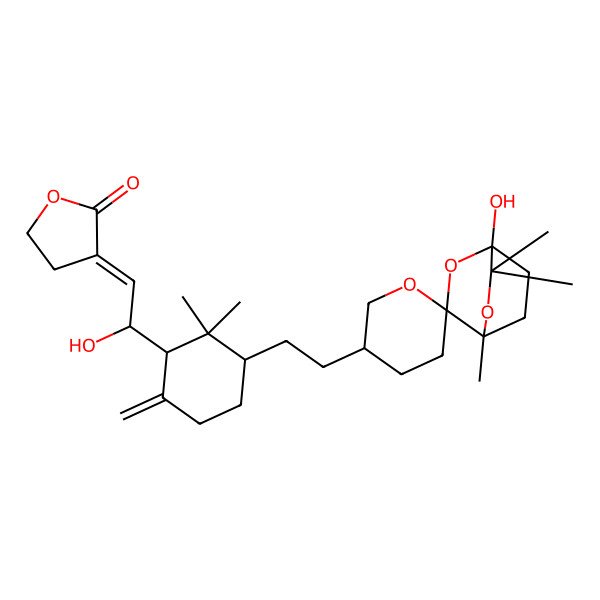 2D Structure of Saponaceolide H