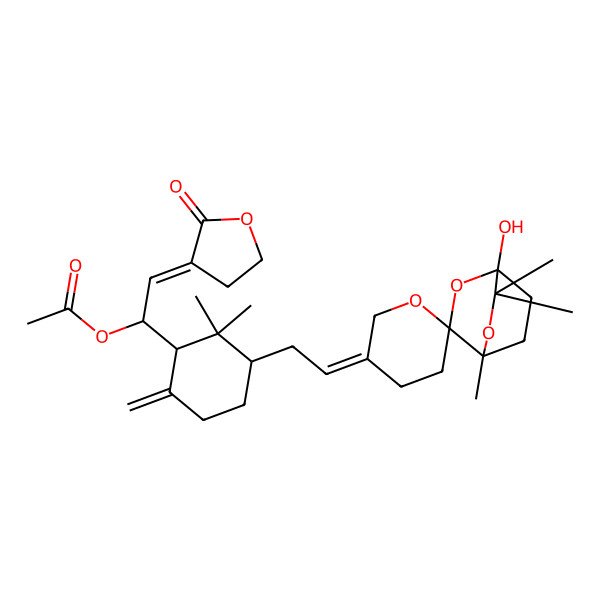 2D Structure of Saponaceolide K