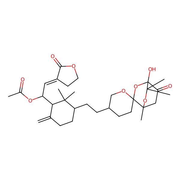 2D Structure of Saponaceolide N