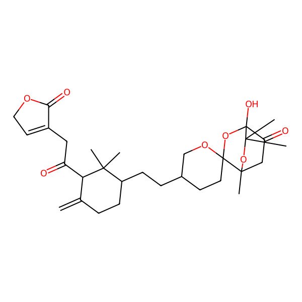 2D Structure of Saponaceolide P
