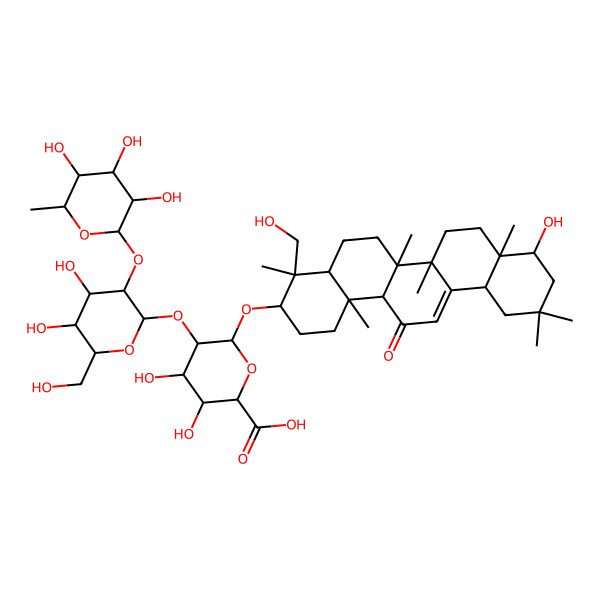2D Structure of Saponin A