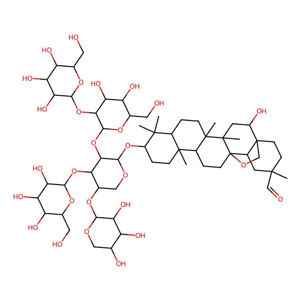2D Structure of Saponin