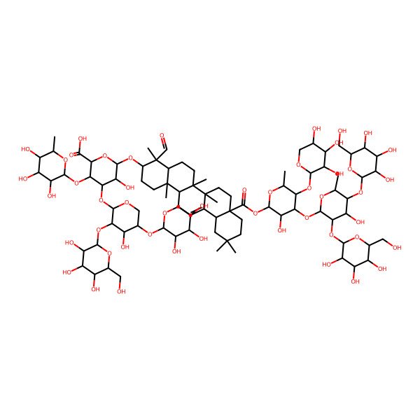2D Structure of Saponoside D