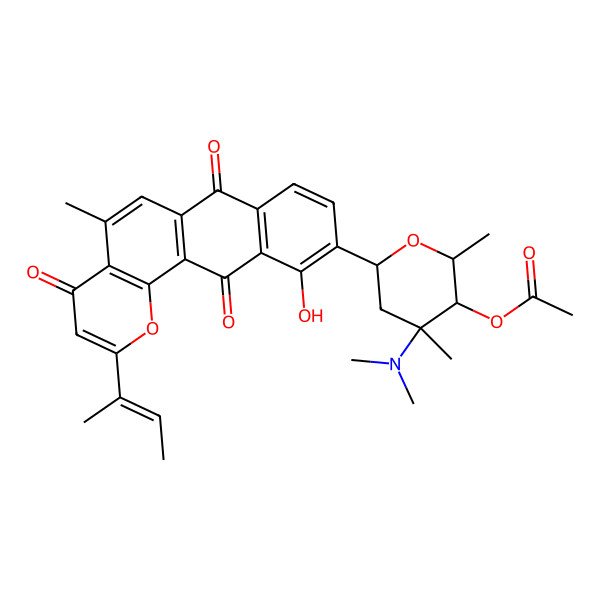 2D Structure of Saptomycin G