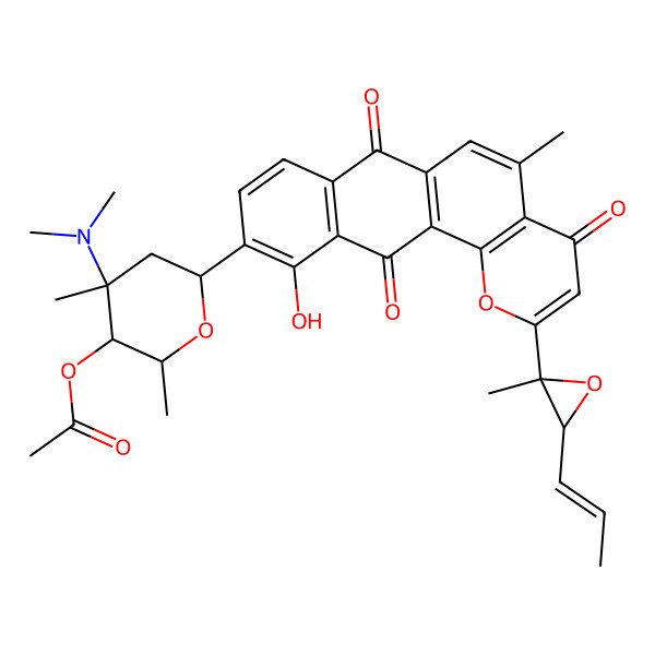 2D Structure of Saptomycin H