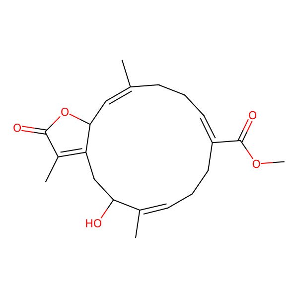 2D Structure of Sarcoglaucol-16-one