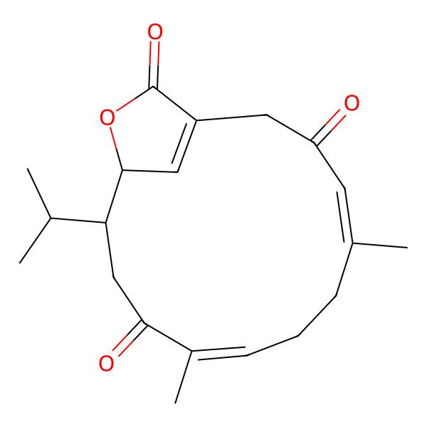 2D Structure of sarcostolide D