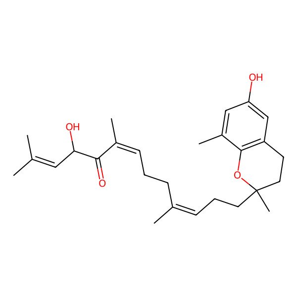 2D Structure of Sargachromanol G