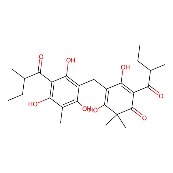 2D Structure of Saroaspidin C