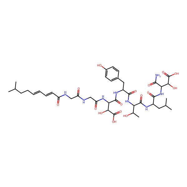 2D Structure of Sarpeptin A