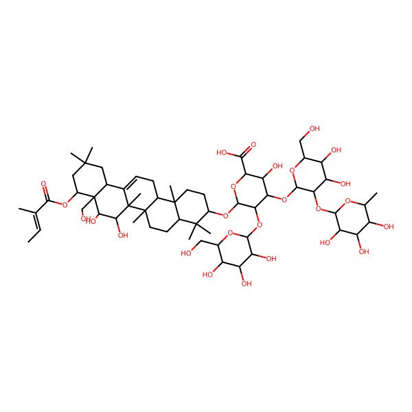 2D Structure of Sasanquasaponin Iii