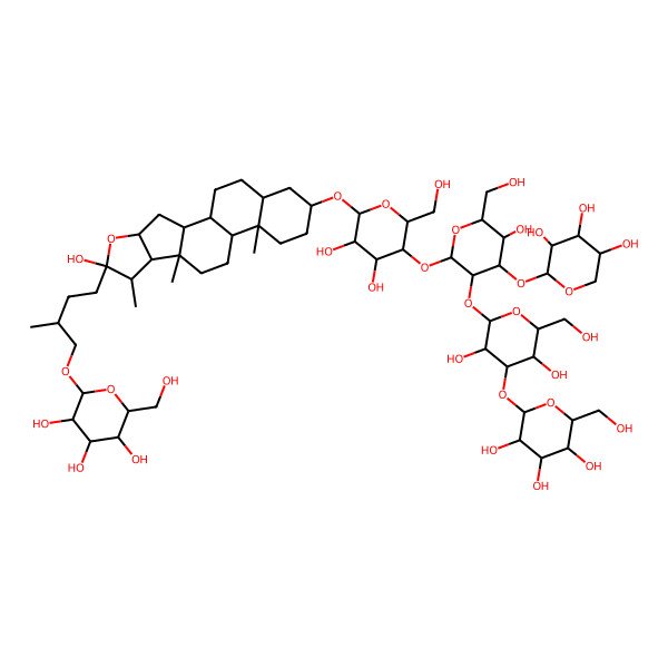 2D Structure of Sativoside R 1
