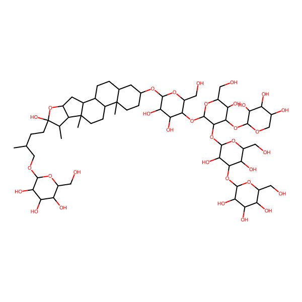 2D Structure of Sativoside R 1 2D Structure of Sativoside R 1