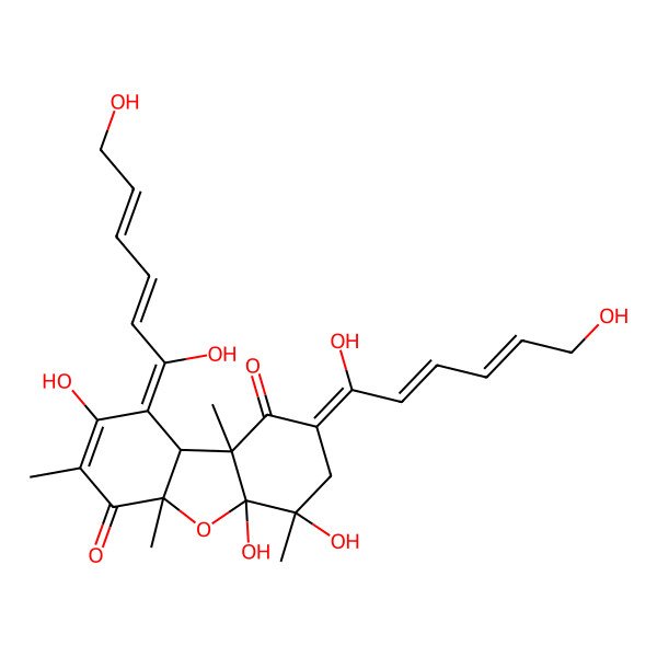 2D Structure of Saturnispol A