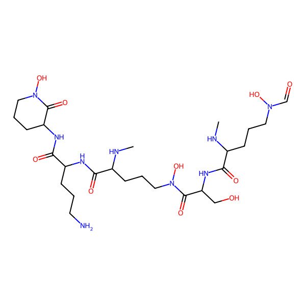 2D Structure of Scabichelin