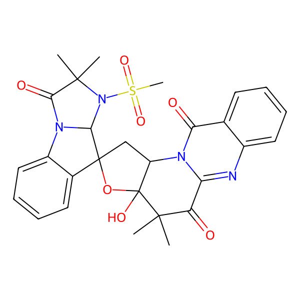 2D Structure of Scedapin C
