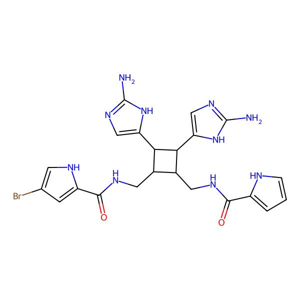 2D Structure of Sceptrin dihydrochloride