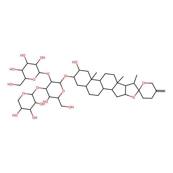 2D Structure of Schidigerasaponin C1