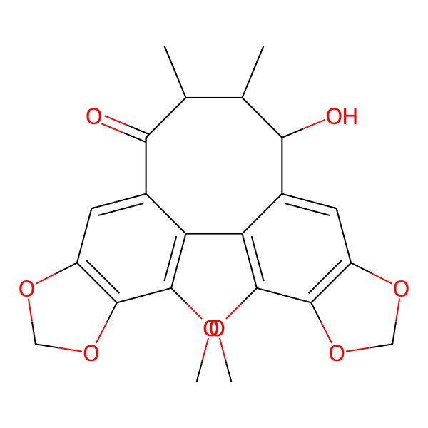 2D Structure of schisantherin Q